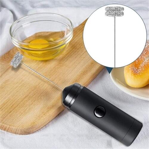 Electric Coffee Mixer Milk Shaker Maker Frother Foamer for Milk Coffee Egg Beating Chocolate Portable Blender Kitchen Whisk Tool