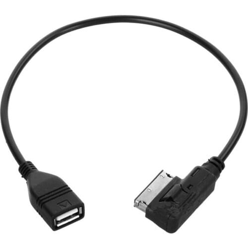 Music Interface AMI MMI AUX to USB Adapter Cable for Car Audio FOR AUDI A3 A4 A5 A6 Q5 VW 36cm