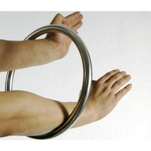 Wing Chun Circle Stainless Steel Ring for Chinese Kung Fu Wing Chun Exercise and Sticky Hand Strength Training THANKSLEE