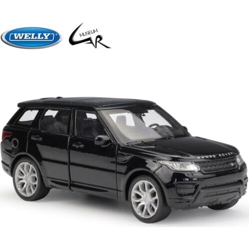 WELLY 1:36 Model Car Simulation Alloy Metal Toy Car Childrens Toy Gift Collection Model Toy Gifts Land Rover Range Rover Sport