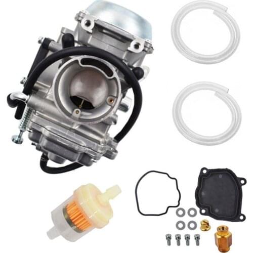 Carburetor Fuel Line Gas Filters Kit For Su-zuki Qua-d Master 500 LTA500F 2000-2001 100% Perfect replacement for the old one
