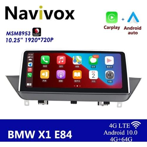 Navivox 1920*720P Car Radio Player For BMW X1 E84 2009-2015 Idrive SN625 GPS Navi Steering Wheel Control Carplay Youtube