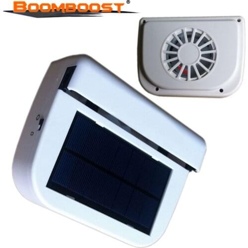 New Portable Solar Sun Power Car Auto Air Vent Cool Fan Cooler Ventilation System