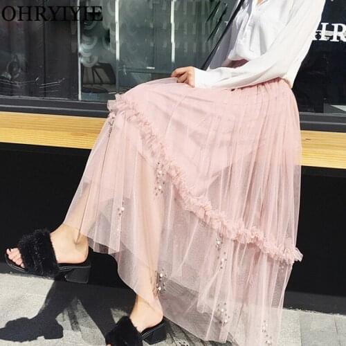 Плиссированная юбка OHRYIYIE China At AliExpress