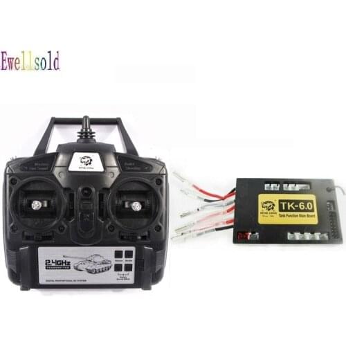 Original 1/16 HengLong RC Tank 6.0 Version 2.4G Receiver Multi-function Unit Board +6.0 Version radio controller