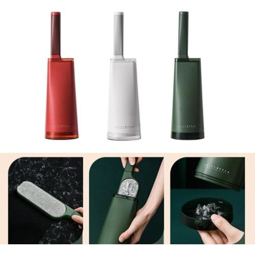Portable Furniture Fur Lint Remover Brush with Self-Cleaning Base Household Pet Hair Remover Catcher Cleaner Tools for Clothes