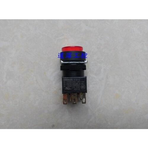 With Light Self-Locking Button Switch A16L-TRA-12-1