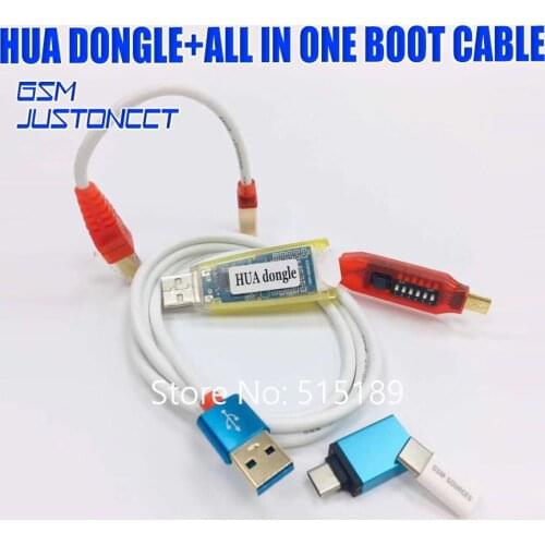 Hua dongle with all in one boot cable FOR HUAWEI TOOL MTK TOOL