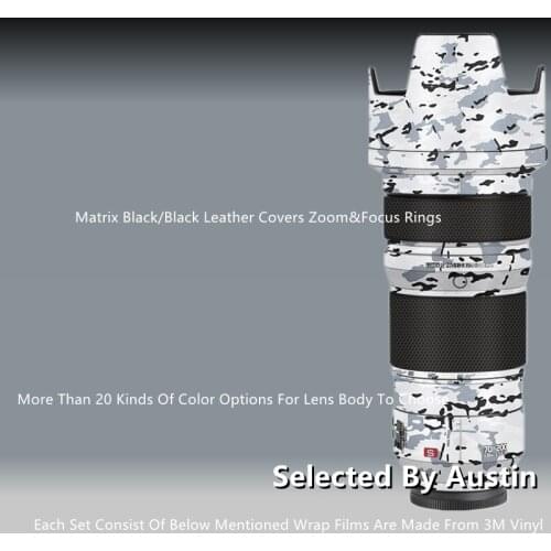 Decal Skin 70-200mm For Lumix S Pro 70-200 2.8 Lens Skin Guard Protector Anti-scratch Coat Wrap Cover Case