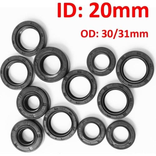 1PC NBR Skeleton Oil Seal TC Nitrile Rubber Ring 20*30*10 20*30*5 20*30*6 20*30*7 20*30*8 20*30*9 20*31*7 MM