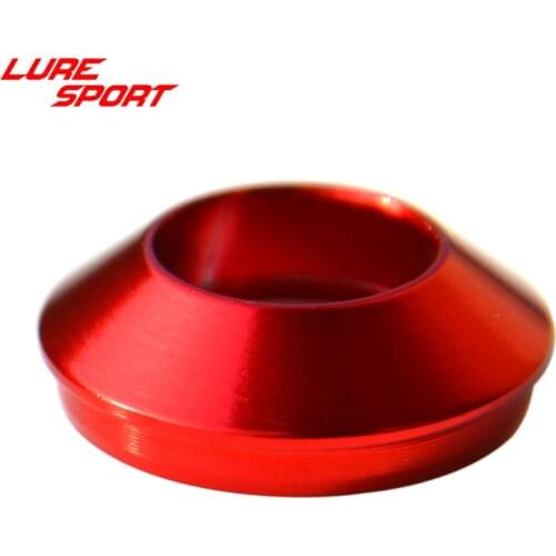 LURESPORT 10pcs wind Check WCS16 Skeleton pipe Seat Aluminum Ring Fishing Rod Building Component Repair rod DIY Accessory