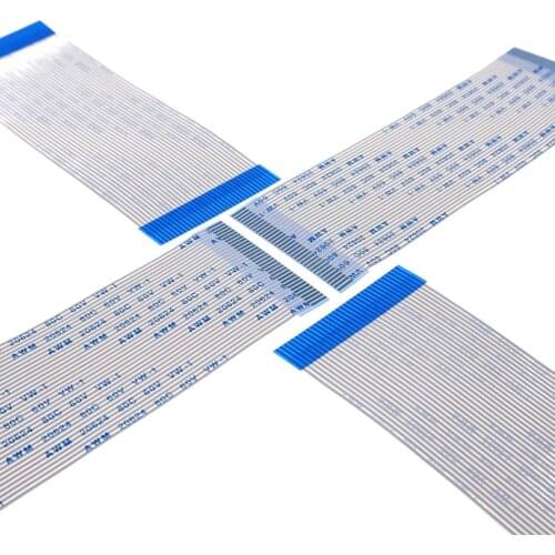 10pcs Flexible Flat Cable 34 PIN FFC 1.0 mm pitch Length 500 mm same directions Forward Same Contact Sides