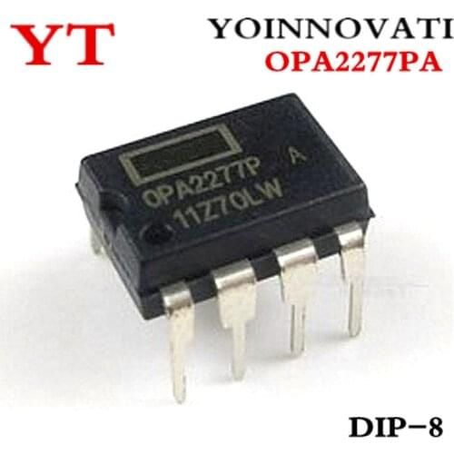 10pcs/lot OPA2277PA OPA2277 2277 OPAMP GP 2 CIRCUIT DIP8 IC Best quality