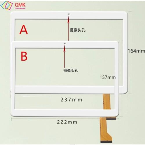 White touch screen P/N CE0/CEO-9601FD Capacitive touch screen panel repair replacement parts free shipping