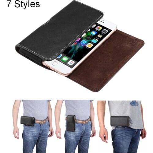 7 Styles Belt Clip Case For Samsung A90 A80 A70 A50 A30 A20 PU Leather Pouch for Samsung A9 A8 A7 S10 Mobile Phone Bag Waist Bag