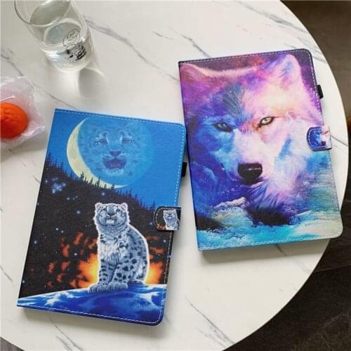 Bright Printed Flip Folio Case For 7 Inch Tab Android Lenovo /Samsung /Huawei 7.0'' Funda Tablet Universal 7 Stand Cover Shell