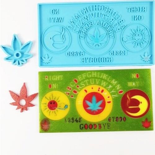 Coaster Epoxy Resin Mold Cup Mat Pad Silicone Mould DIY Crafts Decorations Ornaments Casting Tools W0YA