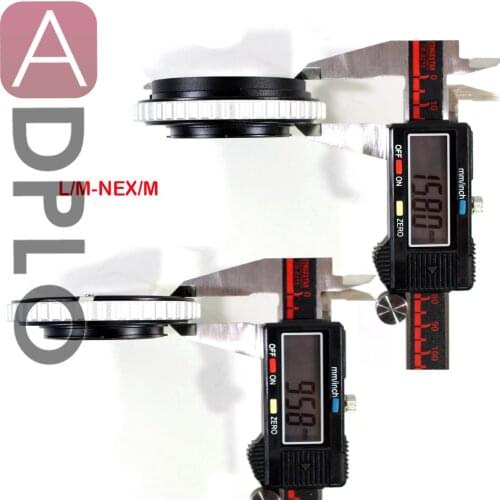 Pixco Suit For Leica M Lens to Sony E Mount NEX Camera Adjustable Macro to Infinity Lens Adapter