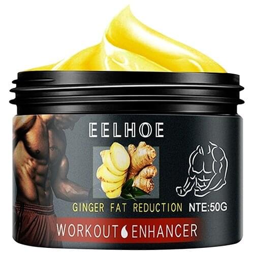 Ginger Fat Burn Cream Abdominal Muscle Anti-Cellulite Slim Loss Weight Body Shaping Massage Cream Skin Firming 10g/30g/50g