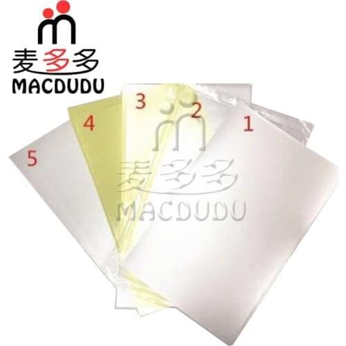 New Laptop Screen Back For Macbook Air 13'' A1369 A1466 LCD Back Backlight 5 in 1