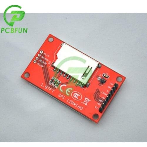New 1.8 inch TFT LCD Display Module 128*160 with 8PIN SD Card Slot LCD Touch Screen SPI for Arduino