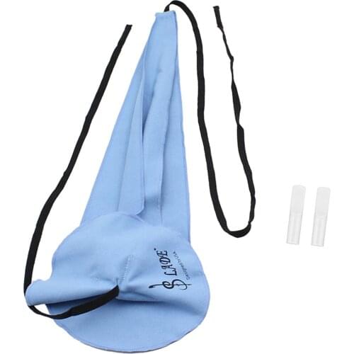 Pack of 2 White Alto Sax Reeds and Sax Saxophone Tube Wipes for Students Saxophone Players Gift