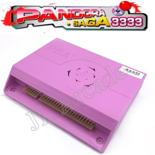 Pandora Saga Box 3333 in 1 Arcade Game Board Jamma Versoin HD Video HDMI VGA output Multigame Support 3 4 Players LA Strore