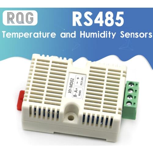 Temperature and Humidity Transmitter RS485 Serial Communica Temperature Sensors Modbus RTU Acquisition Module SHT20