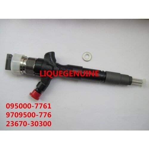 Genuine & New common rail injector 095000-7760, 095000-7761, 095000-7750 for 23670-0L010, 23670-30300, 23670-39275