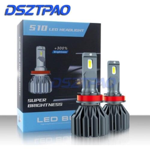 Canbus h7 LED Bulbs H4 LED Headlight H11 HB4 9006 HB3 9005 9012 Auto Motorcycle Fog Lamp 20000LM 6500K 120W High Power 12V 24V