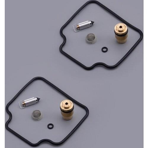 2 Sets Motorcycle Carburetor Repair Kit fit for Suzuki GSX-R1100 GU74CD 1986 1987 1988