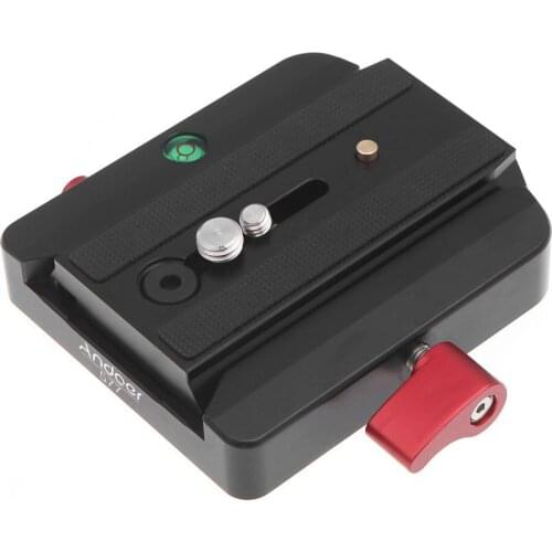 577 Rapid Connect Adapter Clamp with QR Plate 501PL Quick Release Plate for Manfrotto Tripod Head 701HDV