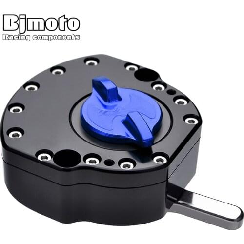 BJMOTO CNC Motorcycles Adjustable Steering Stabilize Damper For Yamaha MT-09 MT09 FZ09 FZ 09 YZF R1 YZF-R1 Motorbikes