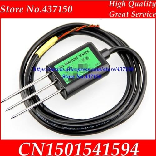 Soil moisture and temperature sensor togther 4-20mA / 0-5V /RS485/0-10V soil Humidity sensor / soil temperature sensor 2 in 1