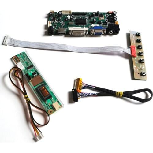 For N150X3-L01/L03/L05 M.NT68676 screen controller drive board CCFL LVDS 30Pin LCD monitor panel VGA DVI 15" 1024*768 kit