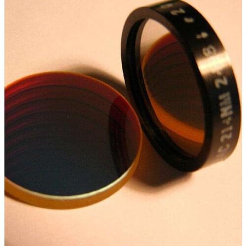 Narrow band filter / Bandpass filter 400nm to 1000nm / Band optional / Can be customized in large quantities