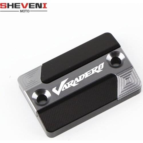 Motorcycle CNC Aluminum Front Brake Master Cylinder Fluid Reservoir Cover Cap For HONDA XL1000 XL125 125 V Varadero XL1000V