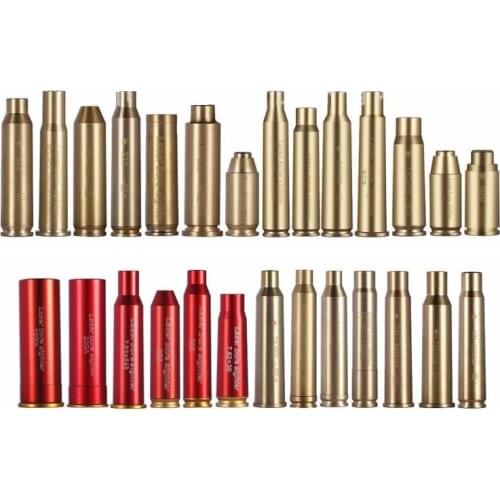NO batteries) Red Dot Laser Bore Sighter for Shot Hunting CAL 9MM 223REM 308R 7.62x39MM .45 .45SW .30-60.25-06.270WIN