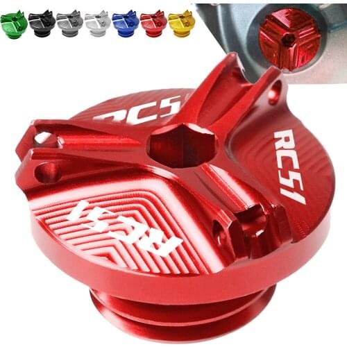 M20*2.5 CNC Motorcycle Engine Moto Oil Cup Fuel Filler Tank Cap Cover For Honda RC51 2000 2001 2002 2003 2004 2005 2006 2007