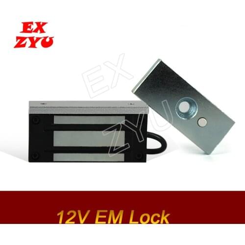 12V EM Lock magnetic escape room prop installed on the door electromagnet lock for chamber game suction 60KG 180KG
