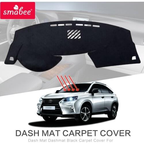 Smabee Dash Mat for LEXUS RX 350 450H 2010 2011 2012 2013 2014 2015 Non-Slip Dashmat Pad Dashboard Pad Cover Carpet SunShade Mat