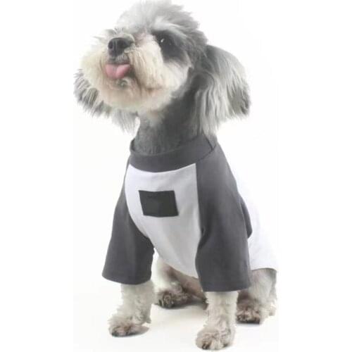 Dog Clothes for Small Dogs Fashion Print Summer Pets tshirt Puppy Dog Clothes Pet Cat Vest Cotton T Shirt Pug Apparel B1222