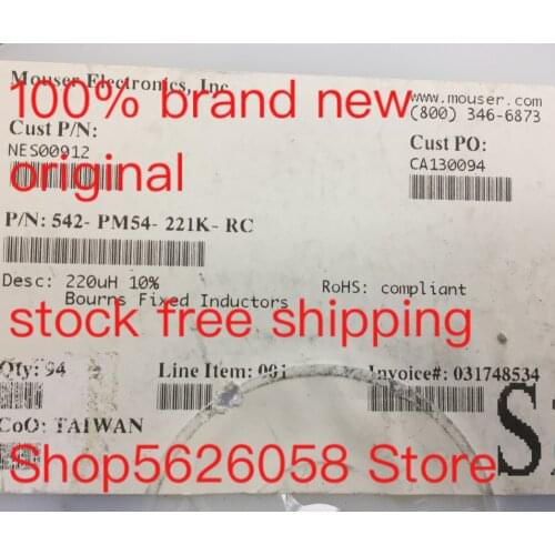 PM54-221K-RC SMD 100% new original freeshipping STOCK 50PCS-3000PCS/LOT