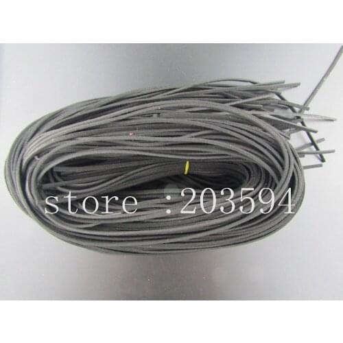 XXX1! 5 Meters 3x1.5mm light GREY color Faux Suede Cord Leather Lace For Clothes Shoes Jewelry Making Findings 5M/lots