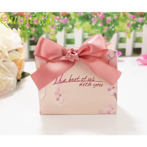 12pcs Big Beatiful Pink Flower Paper Packaging Bags Baby Shower Party Candy Bag Wedding Favors Gift Bags Jewelry Organizer