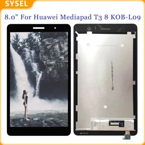 8.0" For Huawei Mediapad T3 8 KOB-L09 KOB-W09 LCD display touch screen digitizer assembly +Tools