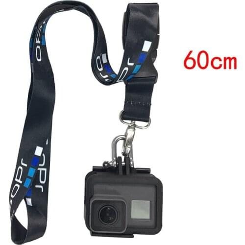 Sports Camera Accessories Rope for Gopro hero 8 7 6 5 4 3 Sjcam Neck Strap lanyard with Quick-released Buckle go pro accessories
