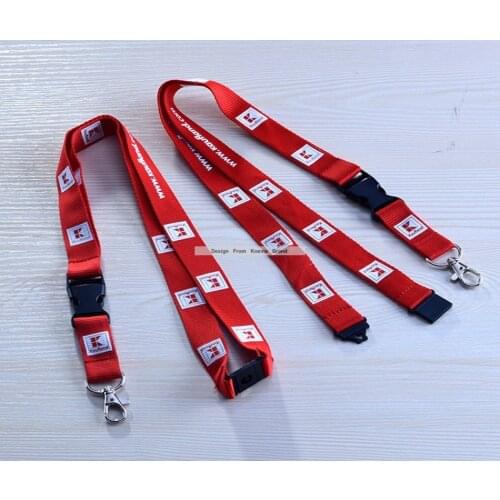 Cheap logo imprint neck lanyard promotional gifts customized logo party business lanyards neck Strap