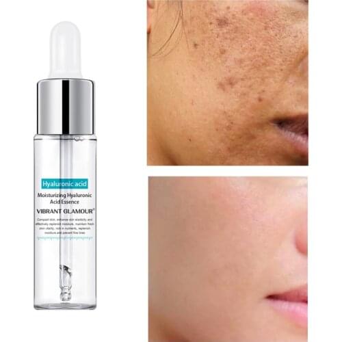 Hyaluronic Acid Facial Essence Stock Solution 15ml Deep Moisturizing Firming Shrinking Pores Oil Control Essence Face Skin Care