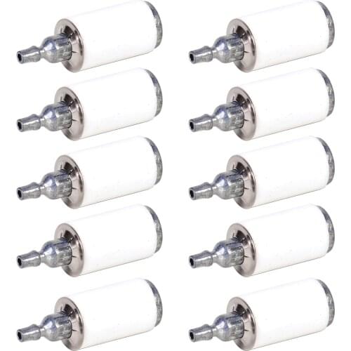 LETAOSK 10x Gas Fuel Filter 530095646 Fit for Husqvarna Weedeater Craftsman Chainsaw Trimmer Blower